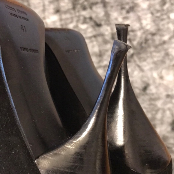 MiuMiu suede slouchy boots - Picture 5 of 7